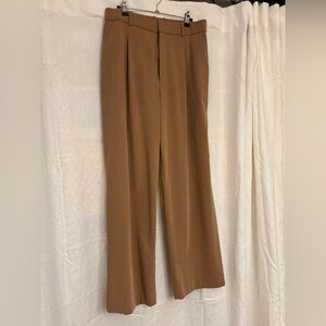 Uniqlo Women's Brown Wide-Leg Trousers